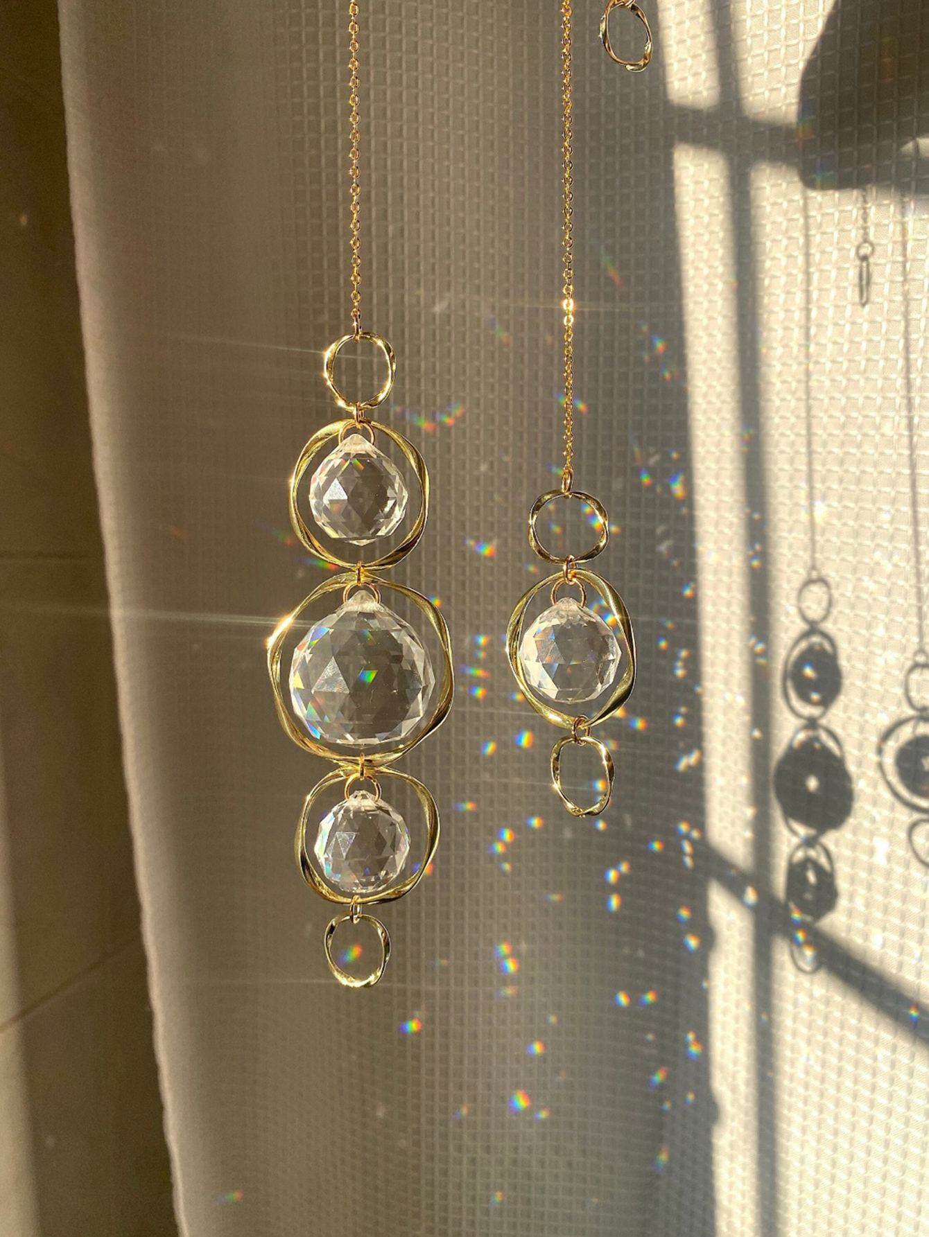 Outdoor Lighting Manufacturers - Crystal Suncatcher Hanging Decoration Rainbow Maker