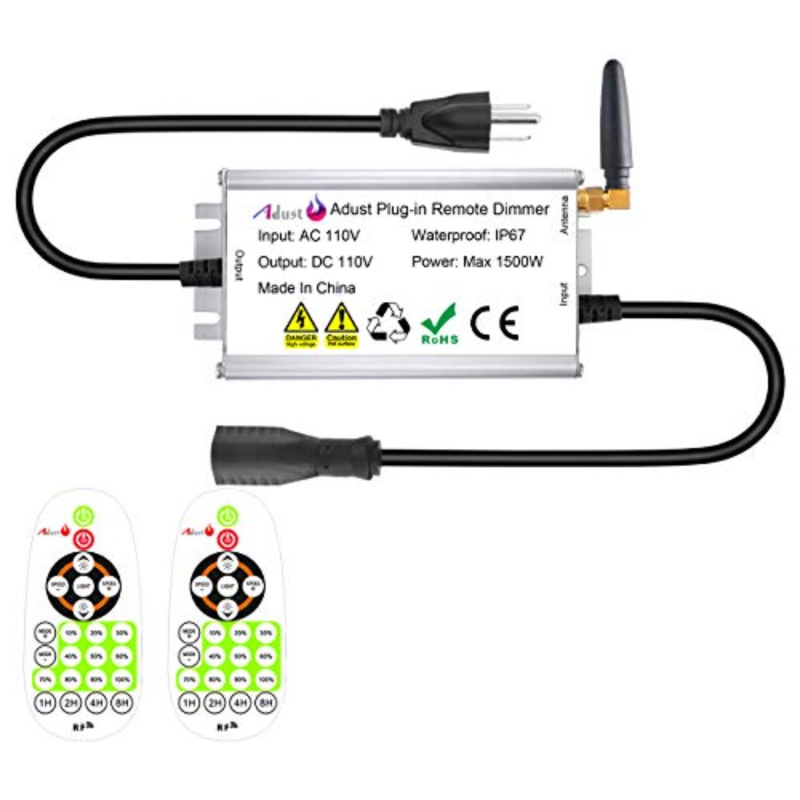 Outdoor Lighting No Outlet - Outdoor Dimmer for String Lights 1500W