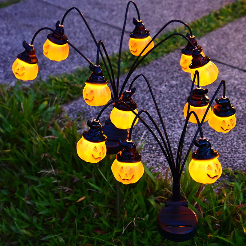 Outdoor Lighting Pathway - Solar Powered Halloween Pathway Light 6