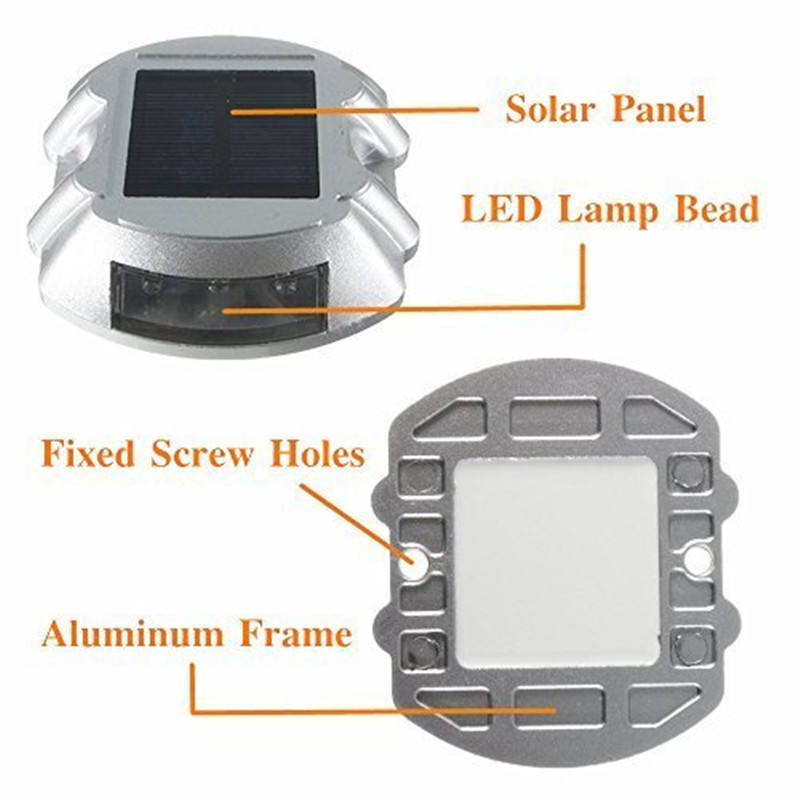 Solar Power LED Deck Light Pat - Outdoor Yard Lighting Fixtures reseña y precio