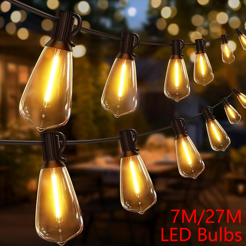 ST38 Festoon 220V LED Globe St - Outdoor Lighting On Fence reseña y precio