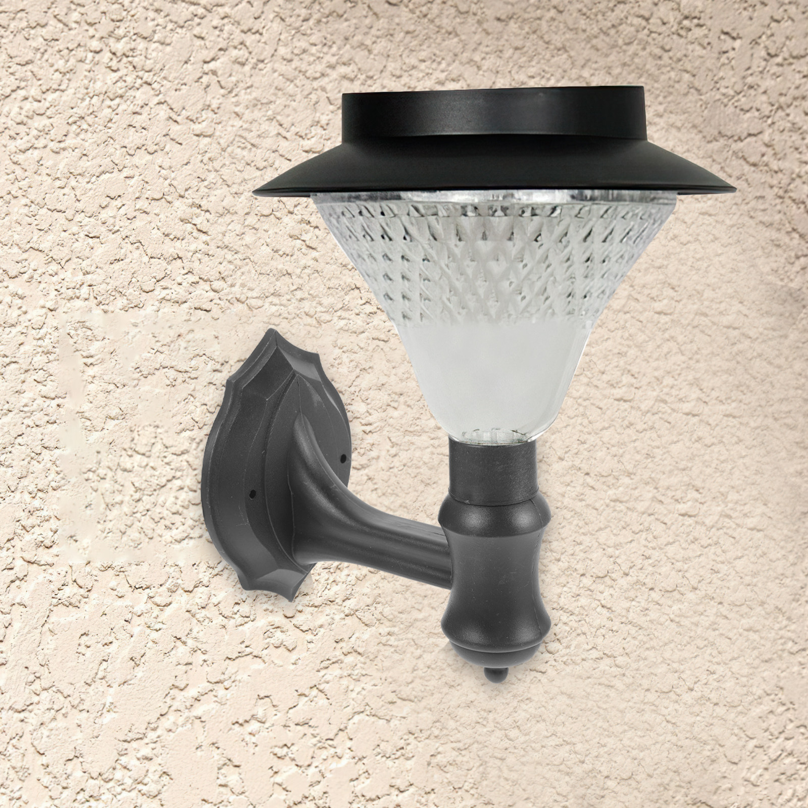 2Pcs Plastic Wall Light Holder - Outdoor Yard Lighting Fixtures reseña y precio