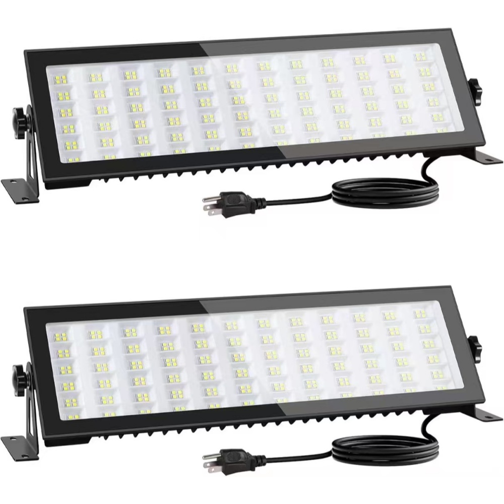 LED Shop Lights, 144W 12000LM  - Outdoor Lighting No Outlet reseña y precio