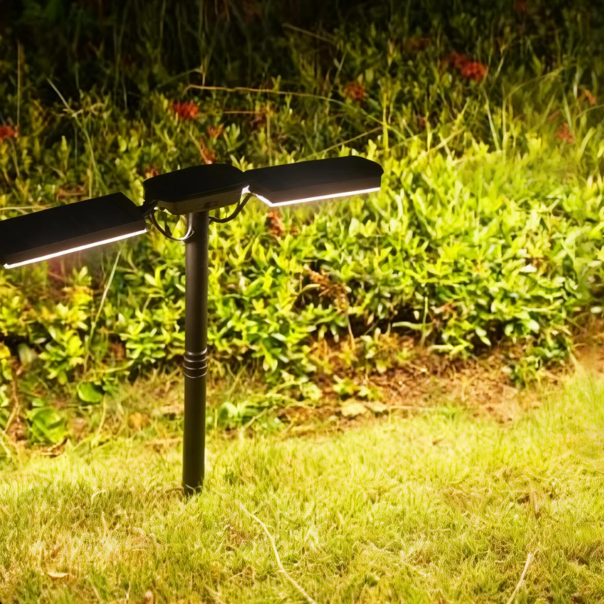 Outdoor Solar Plug-in Ground L - Outdoor Lighting Ground Fixtures reseña y precio