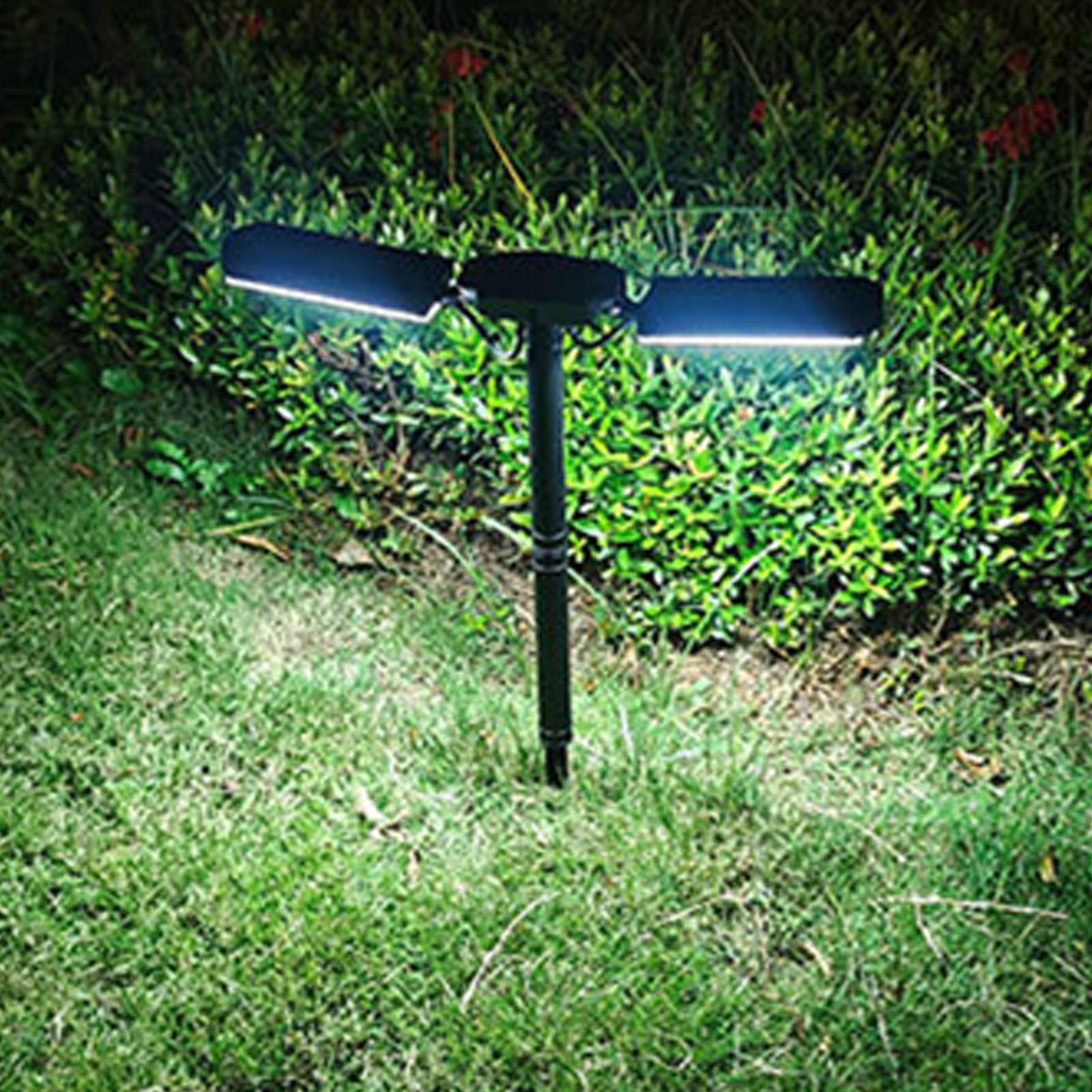 Outdoor Solar Plug-in Ground L - Outdoor Lighting Ground Fixtures reseña y precio