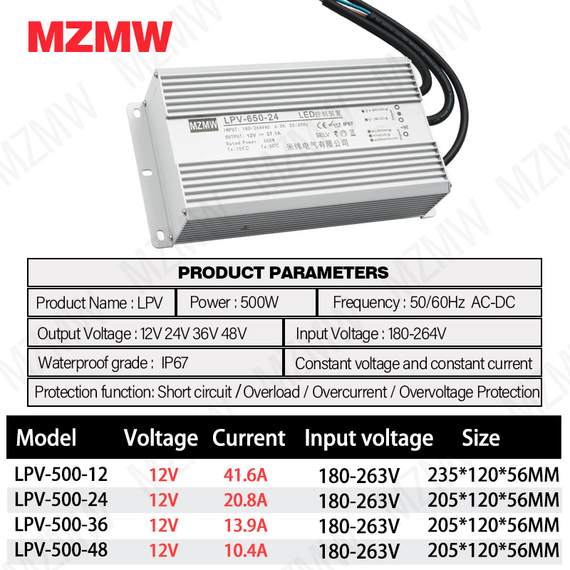 MZMW IP67 Waterproof Switching - Outdoor Lighting Transformer Box reseña y precio
