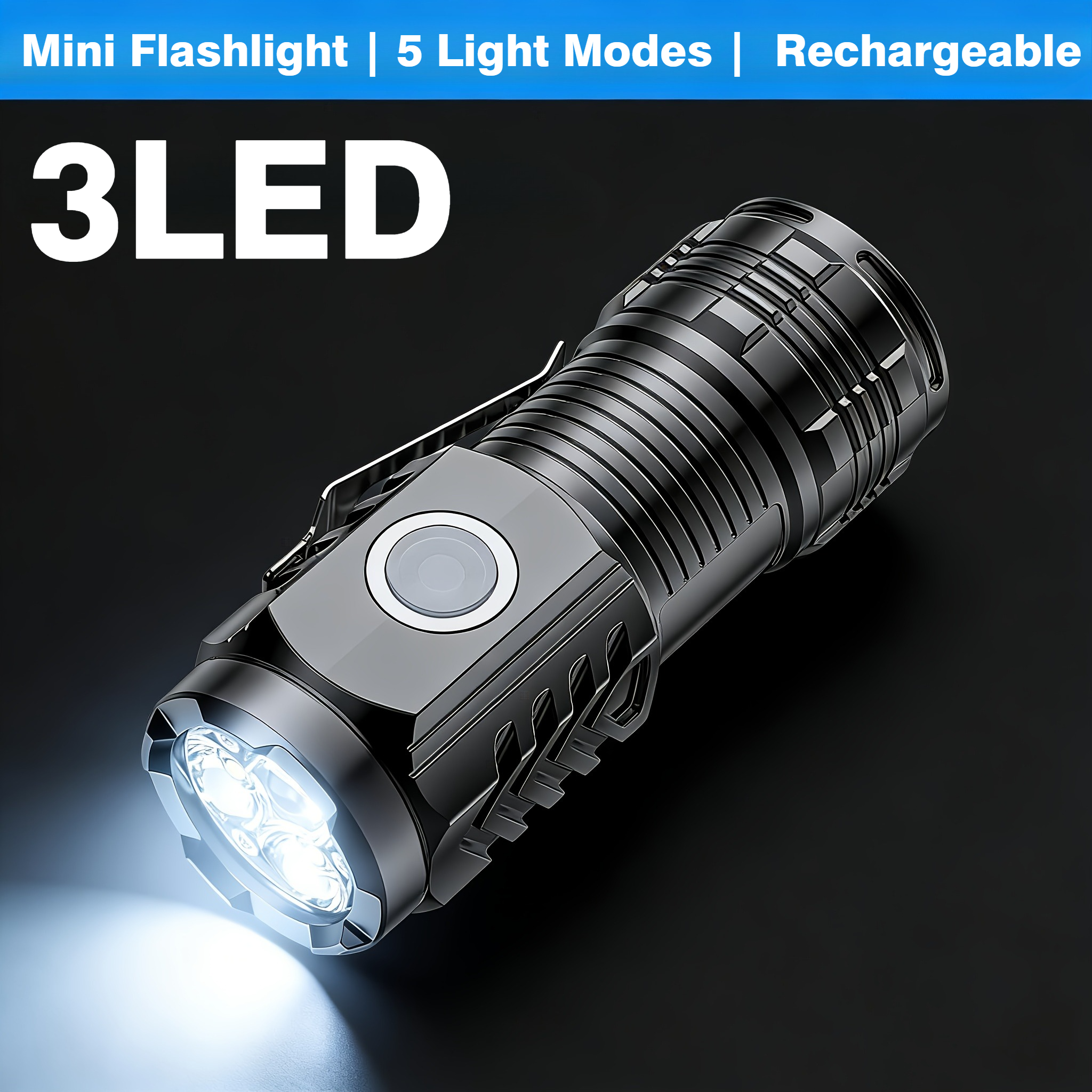 Portable Mini 3 LED Handheld F - Outdoor Lighting Lumen reseña y precio
