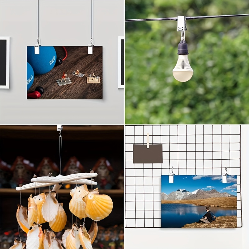 30pcs Metal String Light Clips - Outdoor Lighting Manufacturers reseña y precio