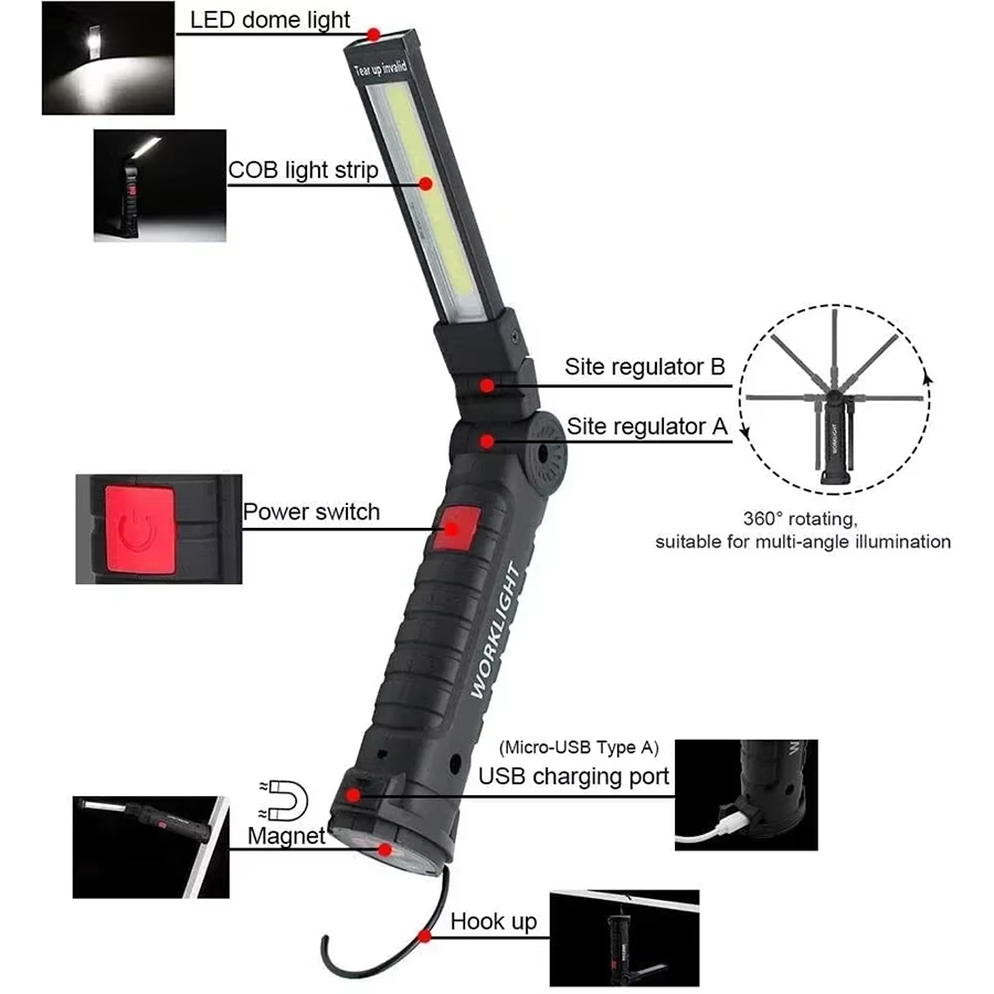 Portable LED Flashlight with M - Outdoor Lighting Lumen reseña y precio