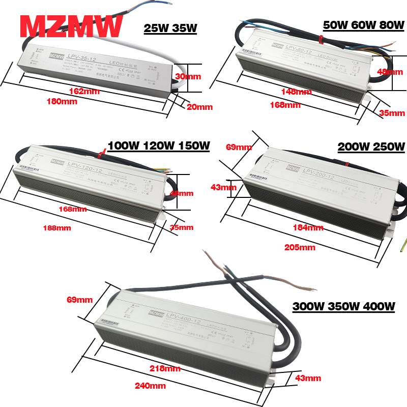 MZMW IP67 Waterproof Switching - Outdoor Lighting Transformer Box reseña y precio