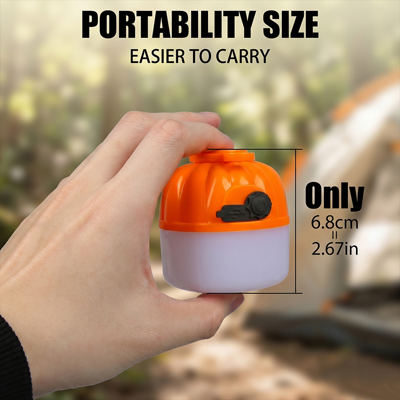 Mini Portable LED Pumpkin Bulb - Outdoor Lighting Bollards reseña y precio