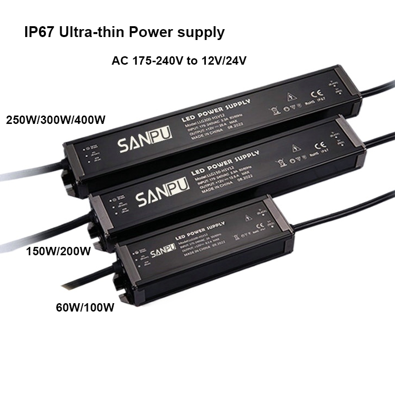 Ultra-Thin IP67 Waterproof Pow - Outdoor Lighting Transformer Box reseña y precio
