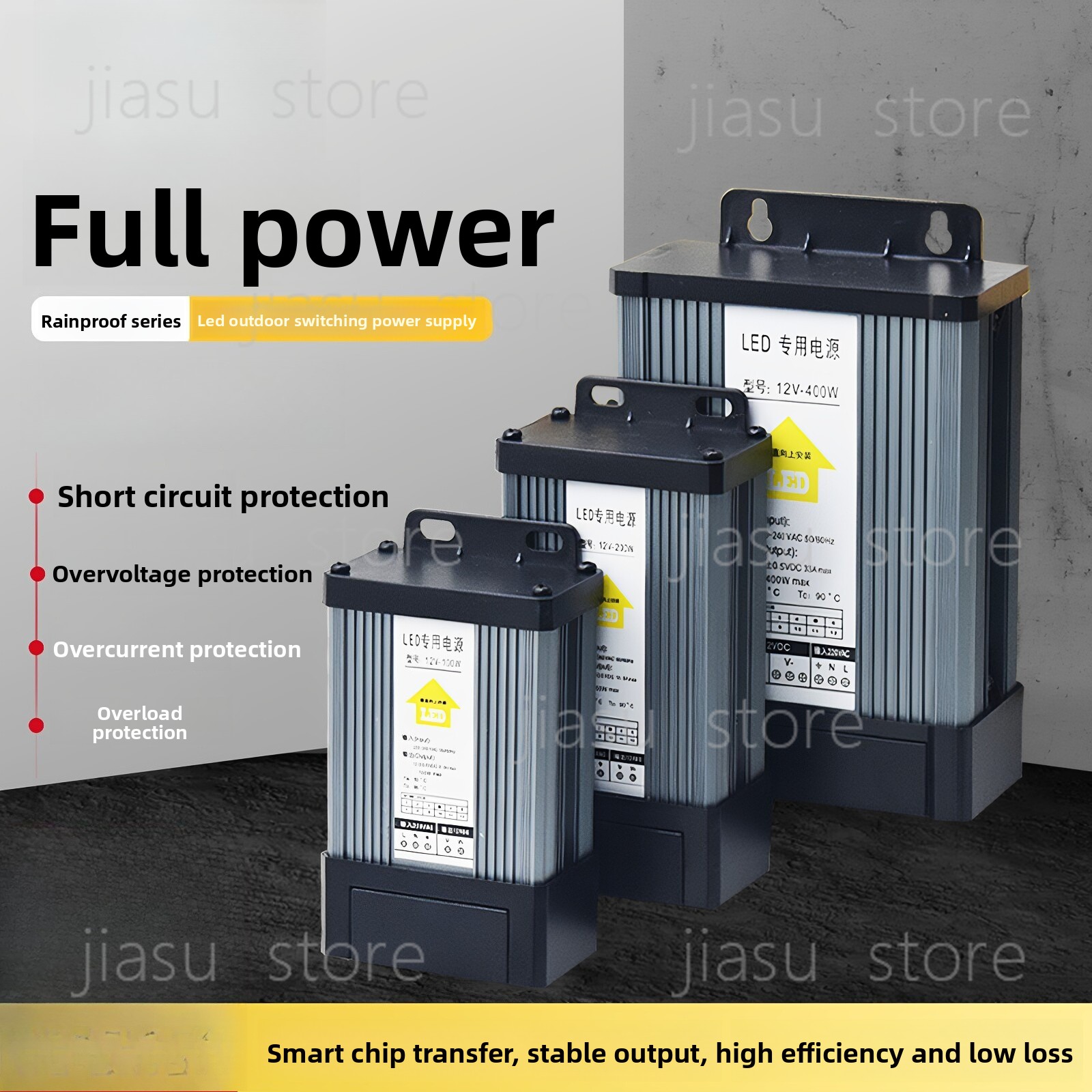 Outdoor LED rainproof switchin - Outdoor Lighting Transformer Box reseña y precio