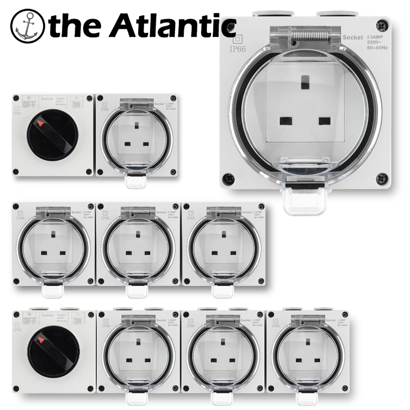 UK standard Socket Plug IP66 O - Outdoor Lighting No Outlet reseña y precio