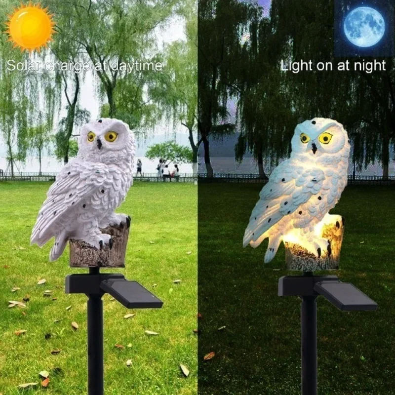 Owl Lights Outdoor Solar Power - Outdoor Lighting Pathway reseña y precio