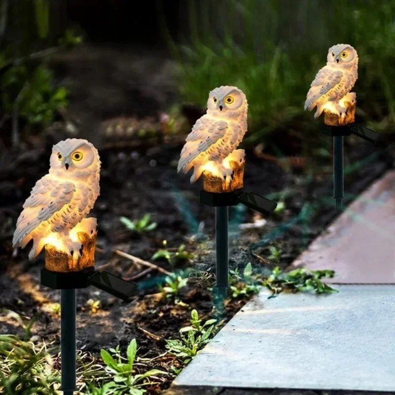 Owl Lights Outdoor Solar Power - Outdoor Lighting Pathway reseña y precio