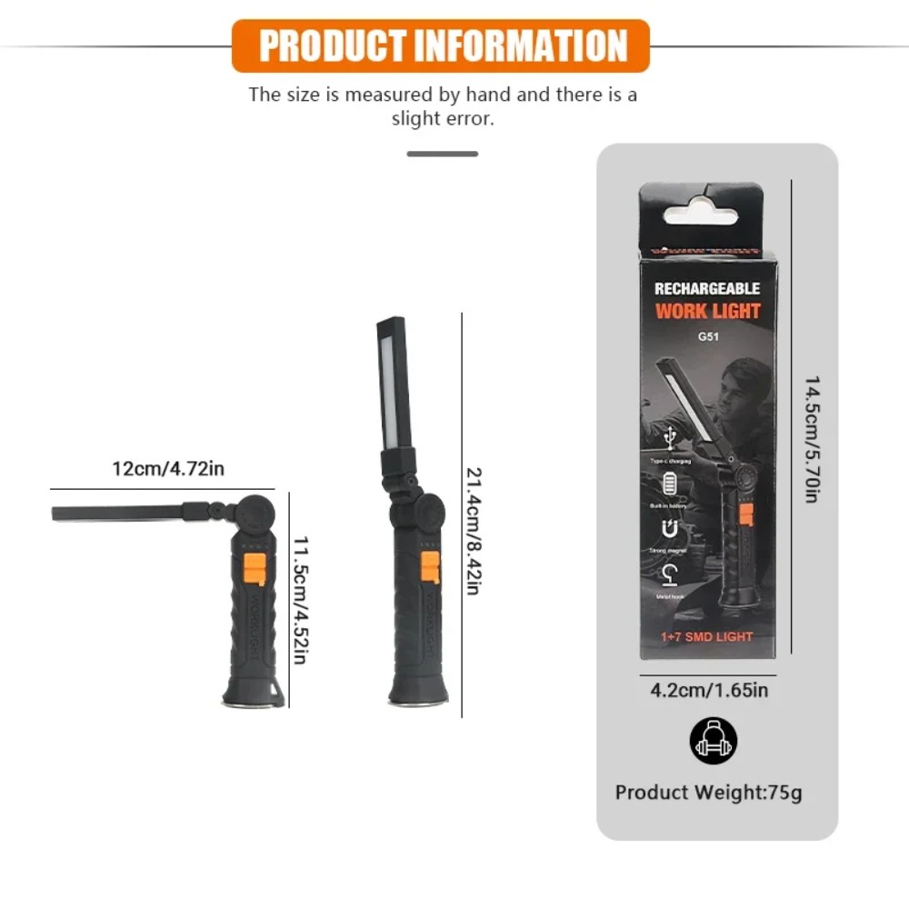 Portable COB LED Flashlight US - Outdoor Lighting Bollards reseña y precio