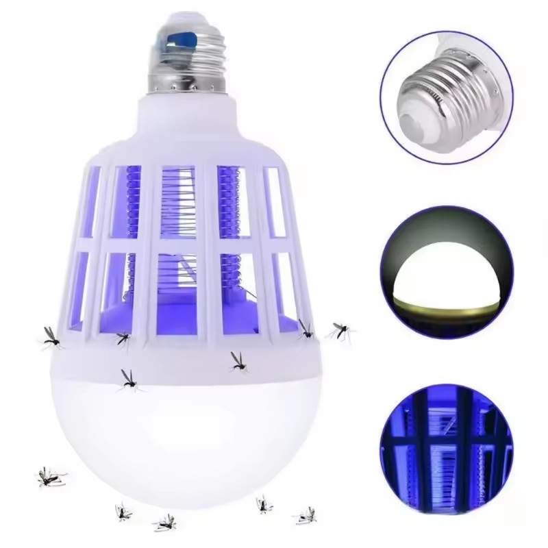1/5PCS Electric Mosquito Zappe - Outdoor Lighting On Fence reseña y precio