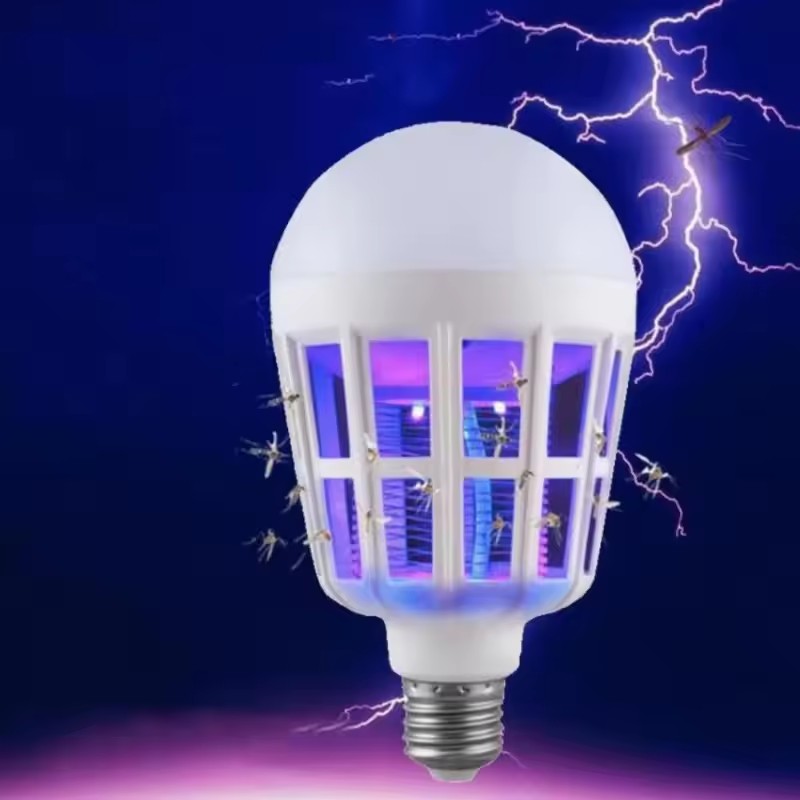 1/5PCS Electric Mosquito Zappe - Outdoor Lighting On Fence reseña y precio