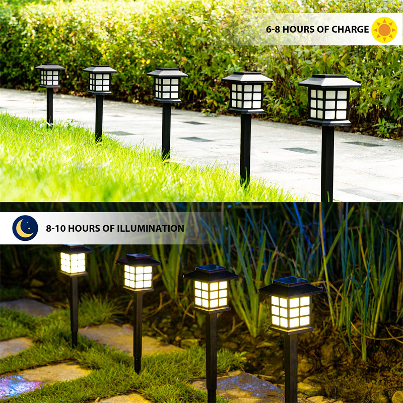 1-10PCS Solar Pathway Light Ou - Outdoor Lighting Pathway reseña y precio