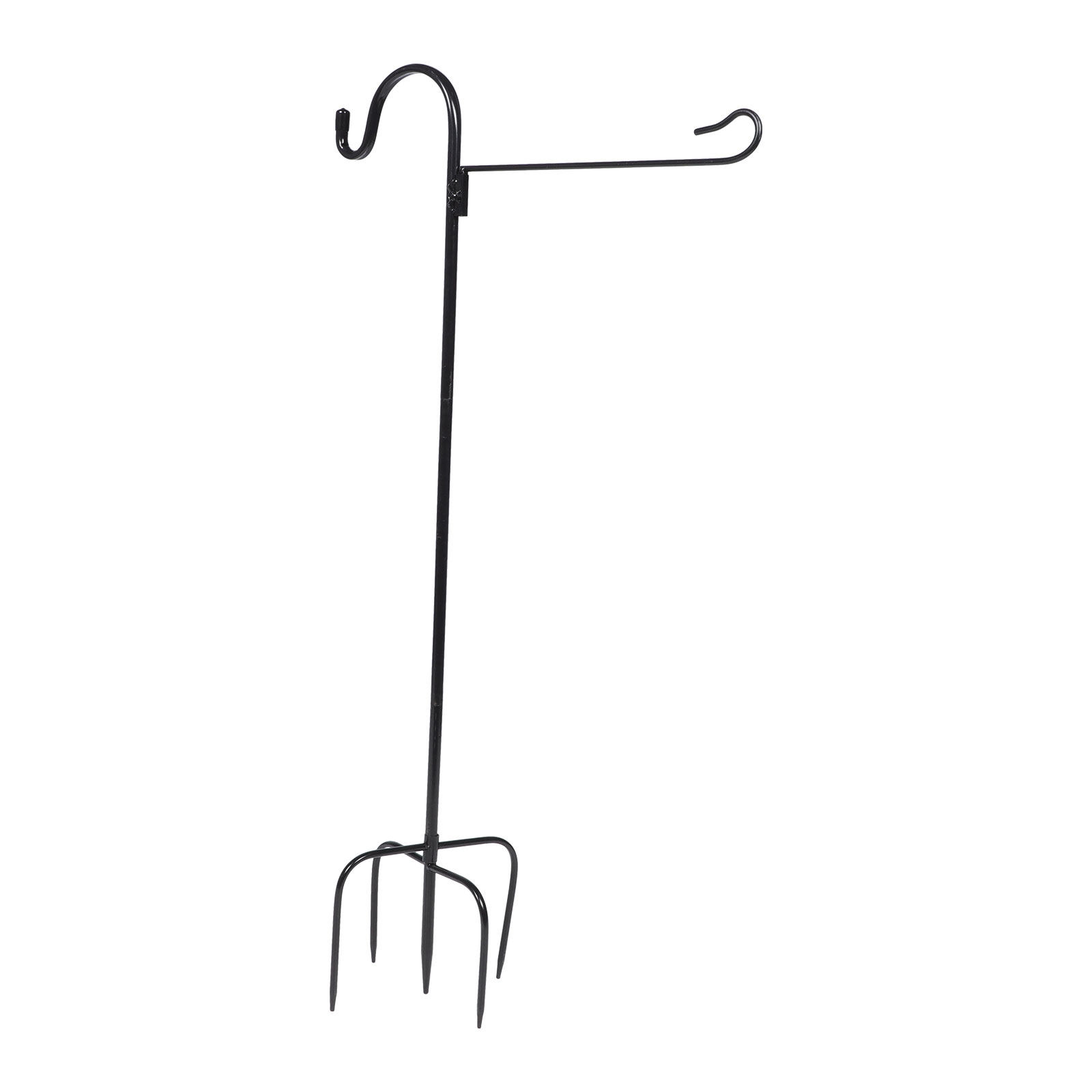 Shepherd Hook Heavy Duty Iron  - Outdoor Lighting Ground Fixtures reseña y precio