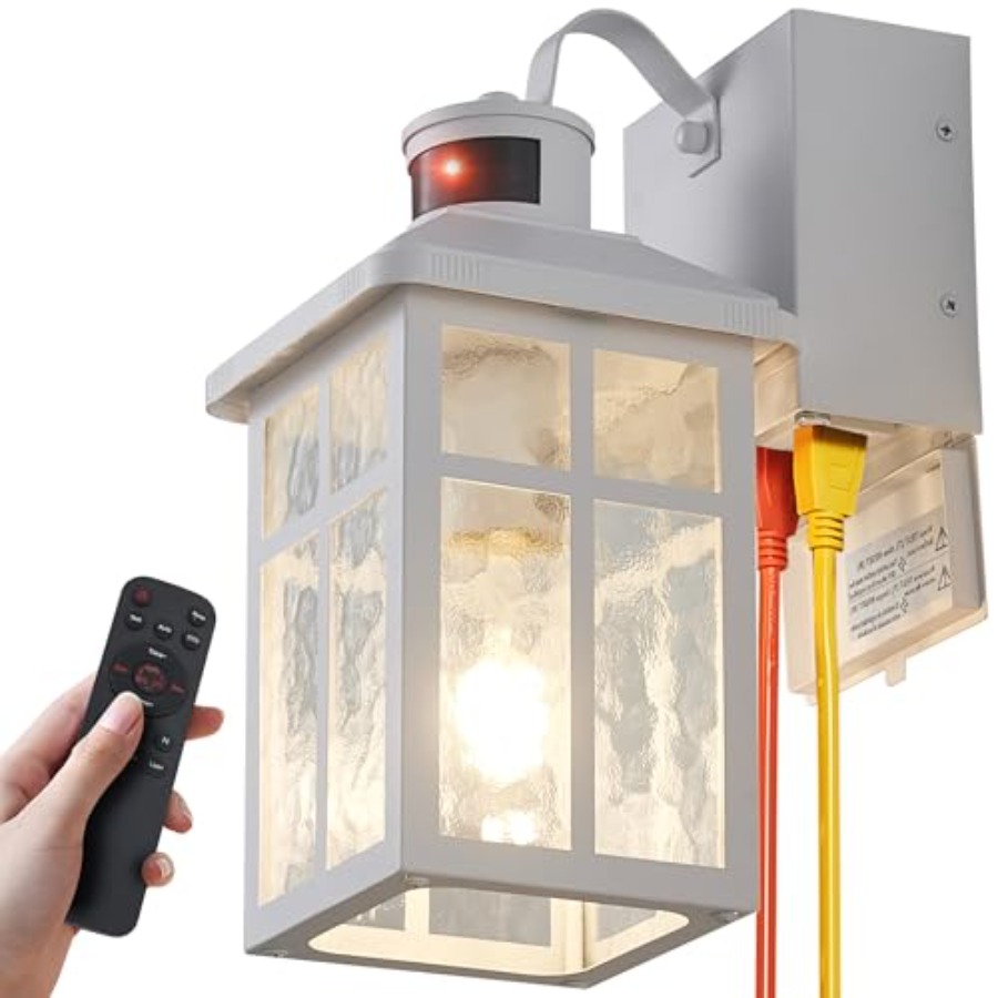 Porch Light with Outlet and Re - Outdoor Lighting No Outlet reseña y precio