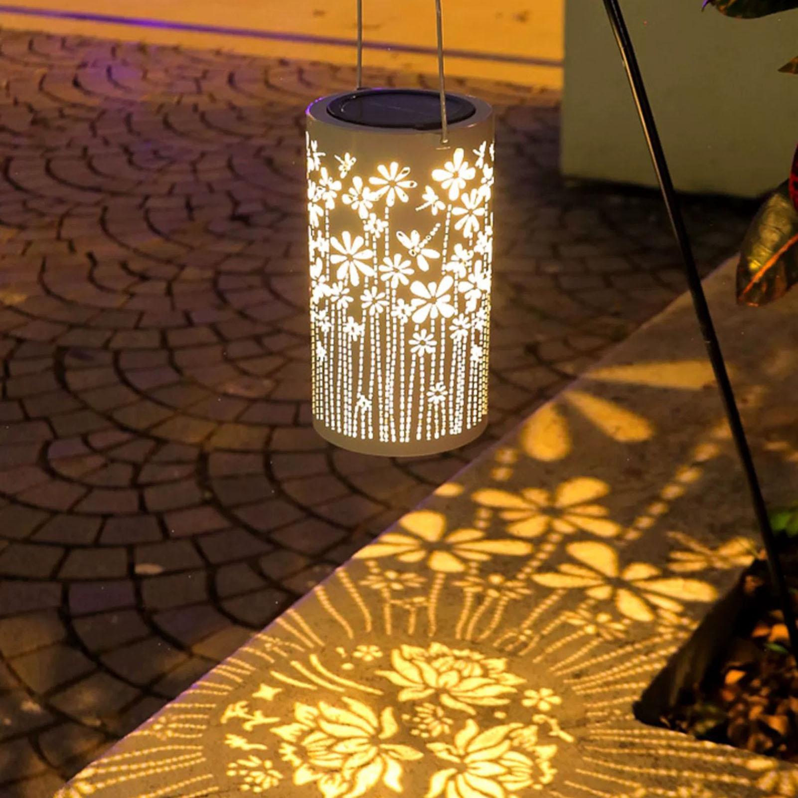 Solar Hangings Lantern Waterpr - Outdoor Lighting Pathway reseña y precio