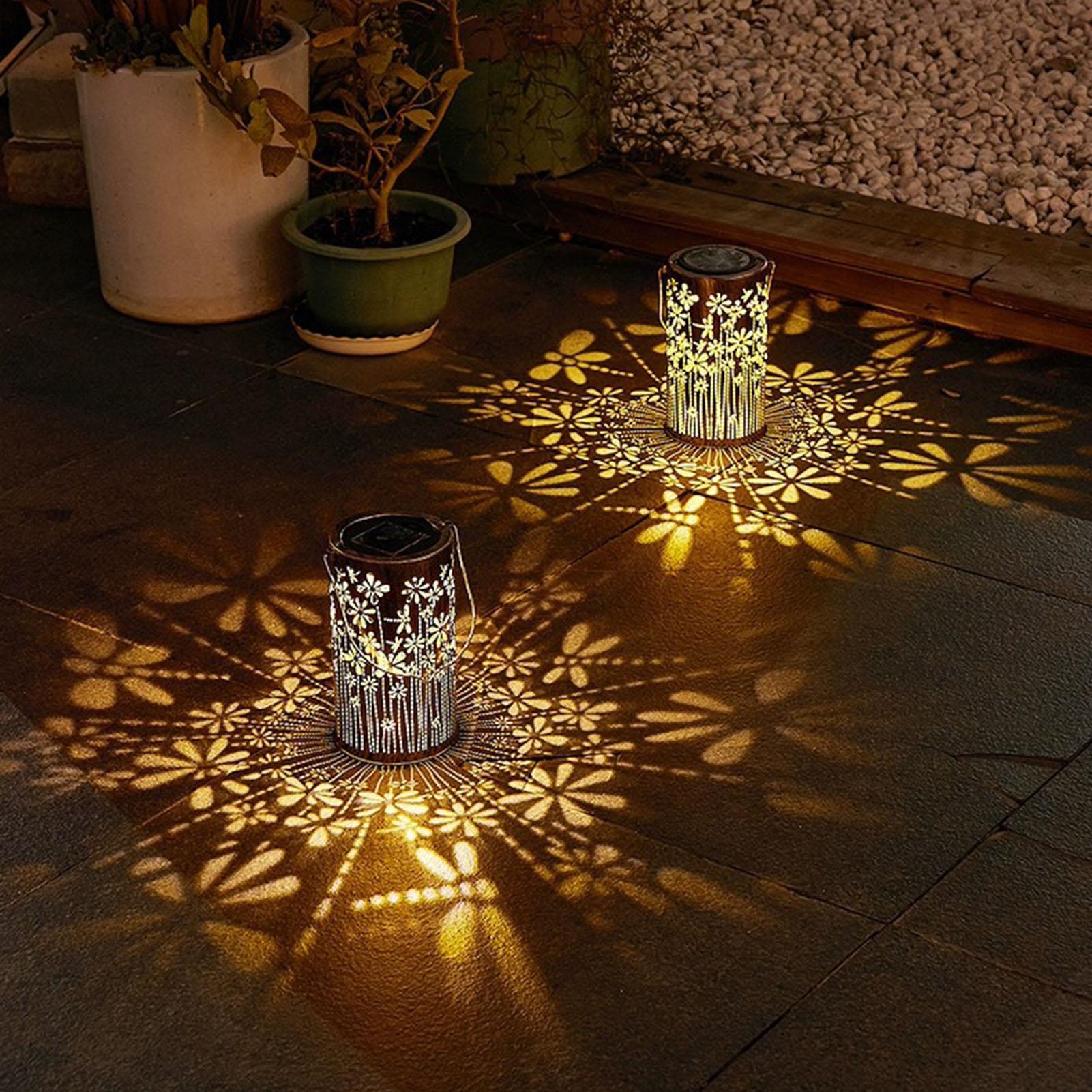 Solar Hangings Lantern Waterpr - Outdoor Lighting Pathway reseña y precio
