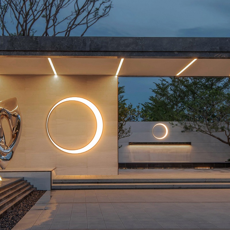 Modern wall light, outdoor pat - Outdoor Lighting Up And Down reseña y precio