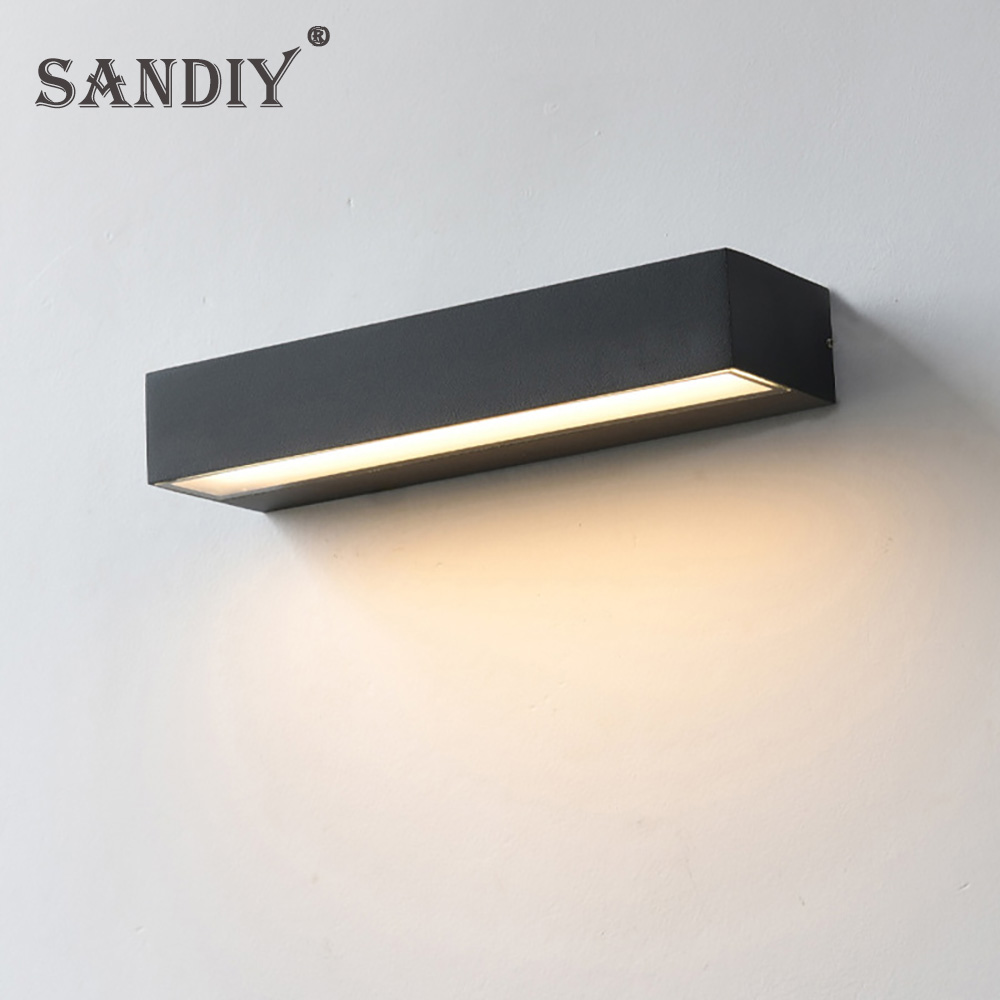 SANDIY Outdoor Wall Light Exte - Outdoor Yard Lighting Fixtures reseña y precio