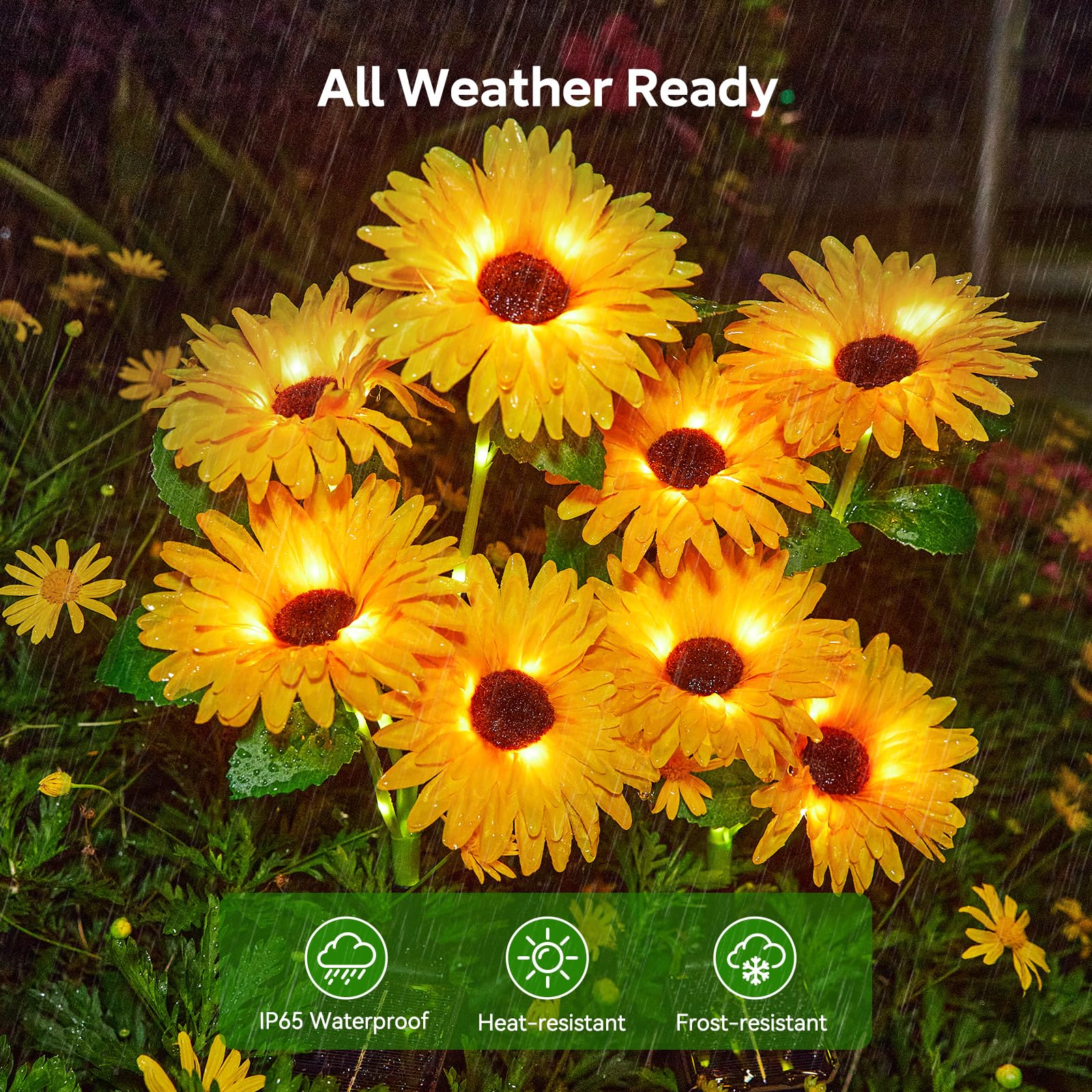 Solar Outdoor Garden Lights, 1 - Outdoor Lighting Pathway reseña y precio
