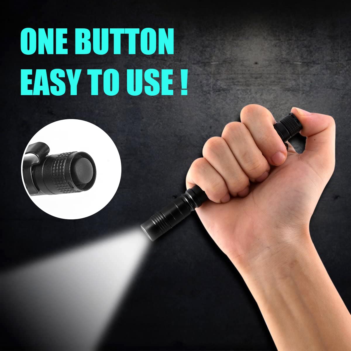 Portable Mini LED Pen Flashlig - Outdoor Lighting Bollards reseña y precio