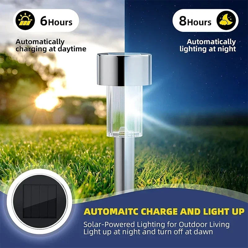 Solar Outdoor Lights Garden La - Outdoor Lighting On Fence reseña y precio