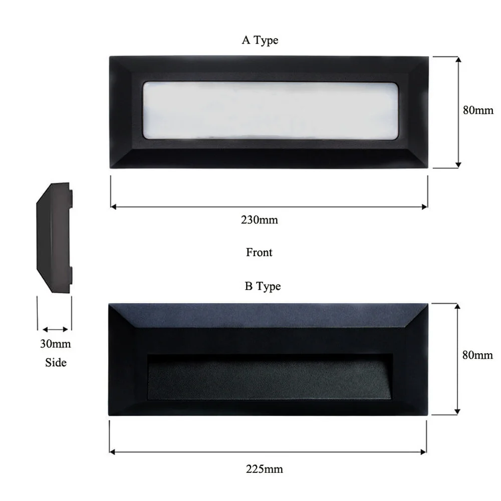 6W LED Outdoor Indoor External - Outdoor Yard Lighting Fixtures reseña y precio
