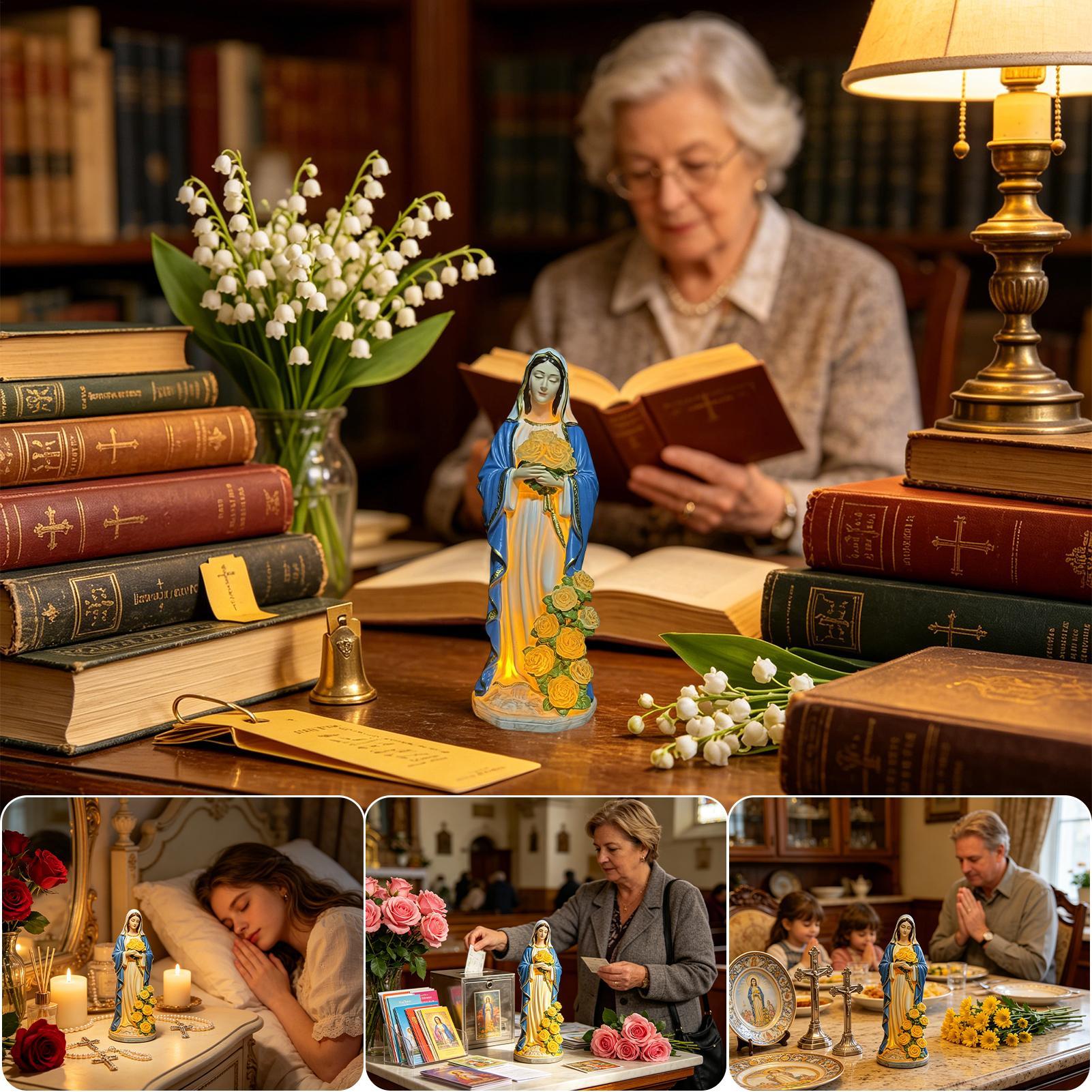 Virgin Mary Garden Light Garde - Outdoor Lighting For Backyard reseña y precio