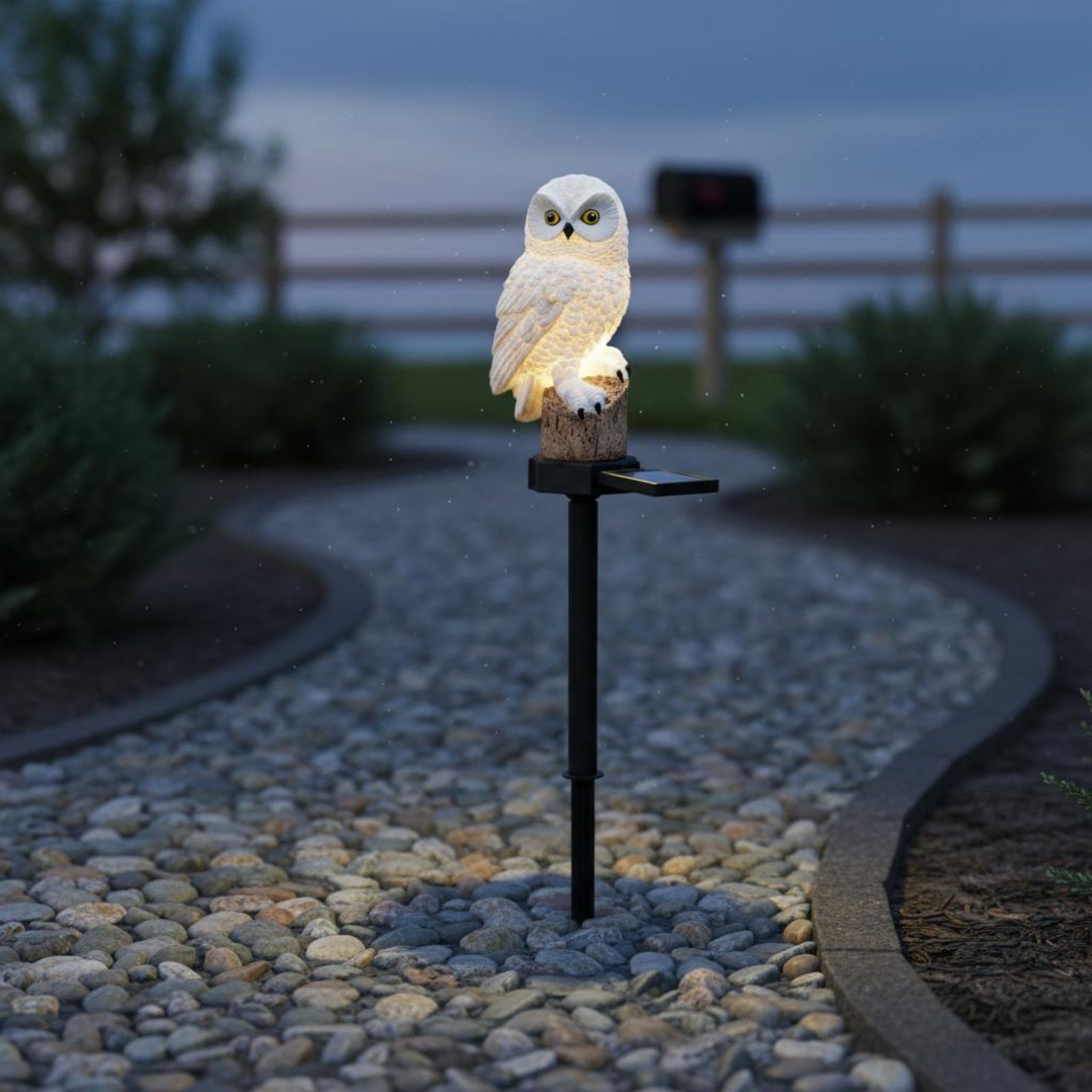 Solar Owl Stake Light Waterpro - Outdoor Lighting Pathway reseña y precio