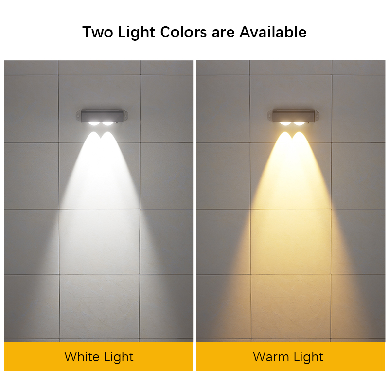 Solar Wall Lights Outdoor LED  - Outdoor Lighting On Fence reseña y precio