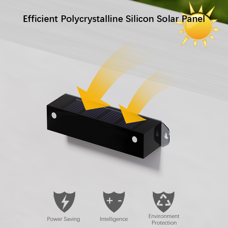 Solar Wall Lights Outdoor LED  - Outdoor Lighting On Fence reseña y precio