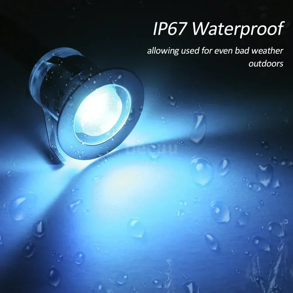 32mm RGBW LED Recessed Deck Li - Outdoor Lighting Ground Fixtures reseña y precio