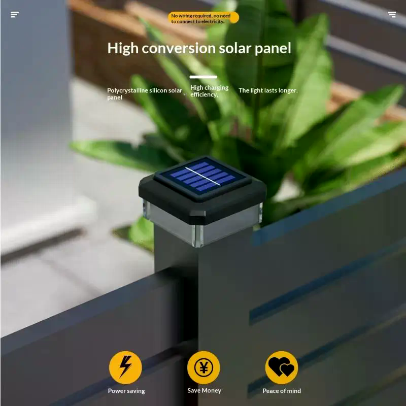 1Pcs IP65 Waterproof Solar Fen - Outdoor Lighting On Fence reseña y precio