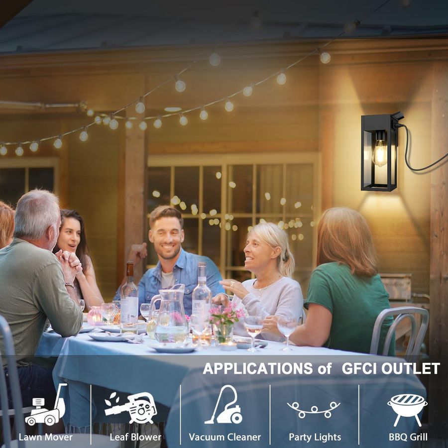 Pack Porch Lights Outdoor Wall - Outdoor Lighting No Outlet reseña y precio