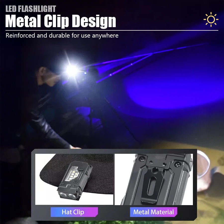 Mini Keychain EDC Flashlight - - Outdoor Lighting Lumen reseña y precio