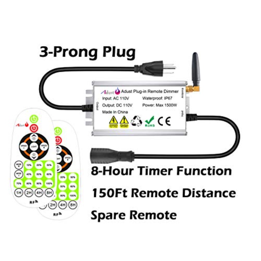 Outdoor Dimmer for String Ligh - Outdoor Lighting No Outlet reseña y precio