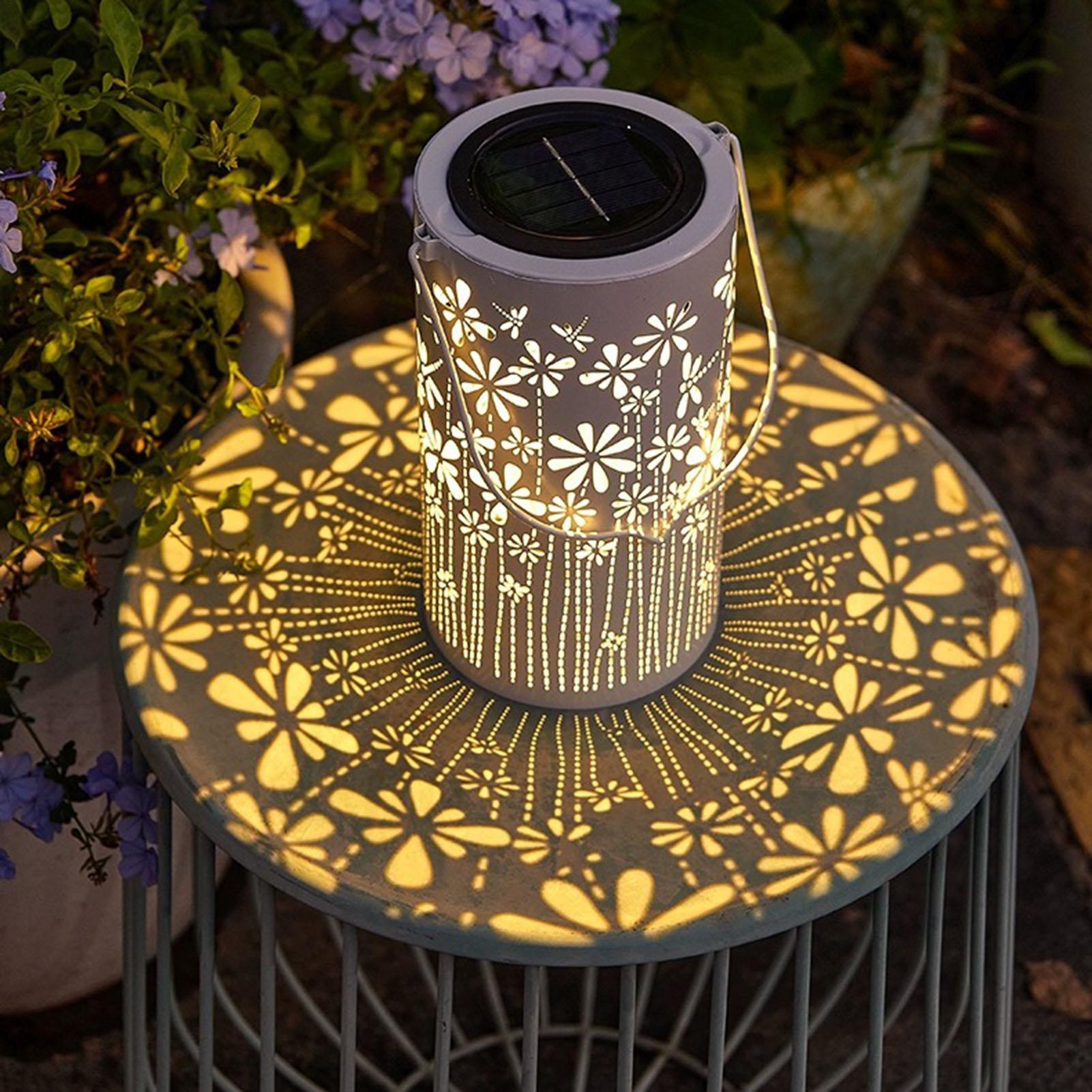 Solar Lanterns Decorative Colo - Outdoor Lighting Pathway reseña y precio