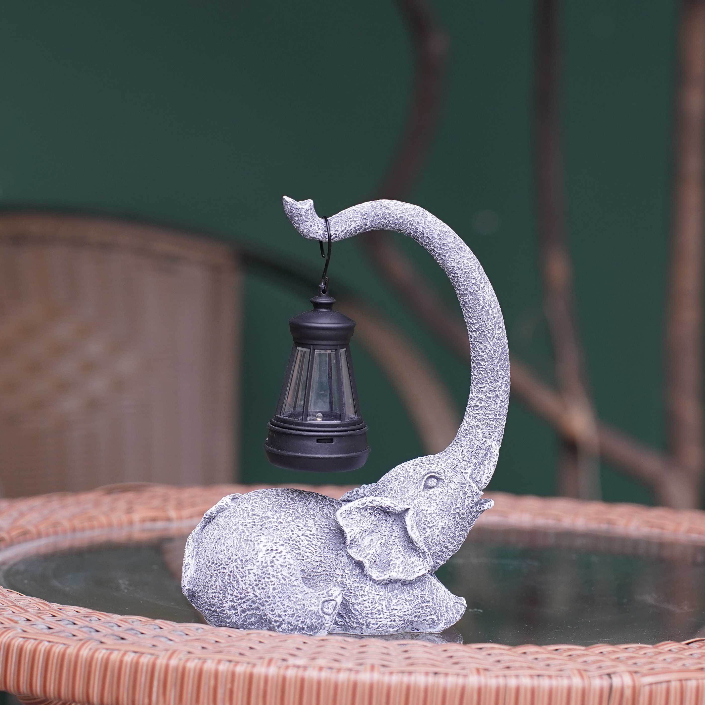Outdoor elephant solar light,  - Outdoor Lighting Manufacturers reseña y precio