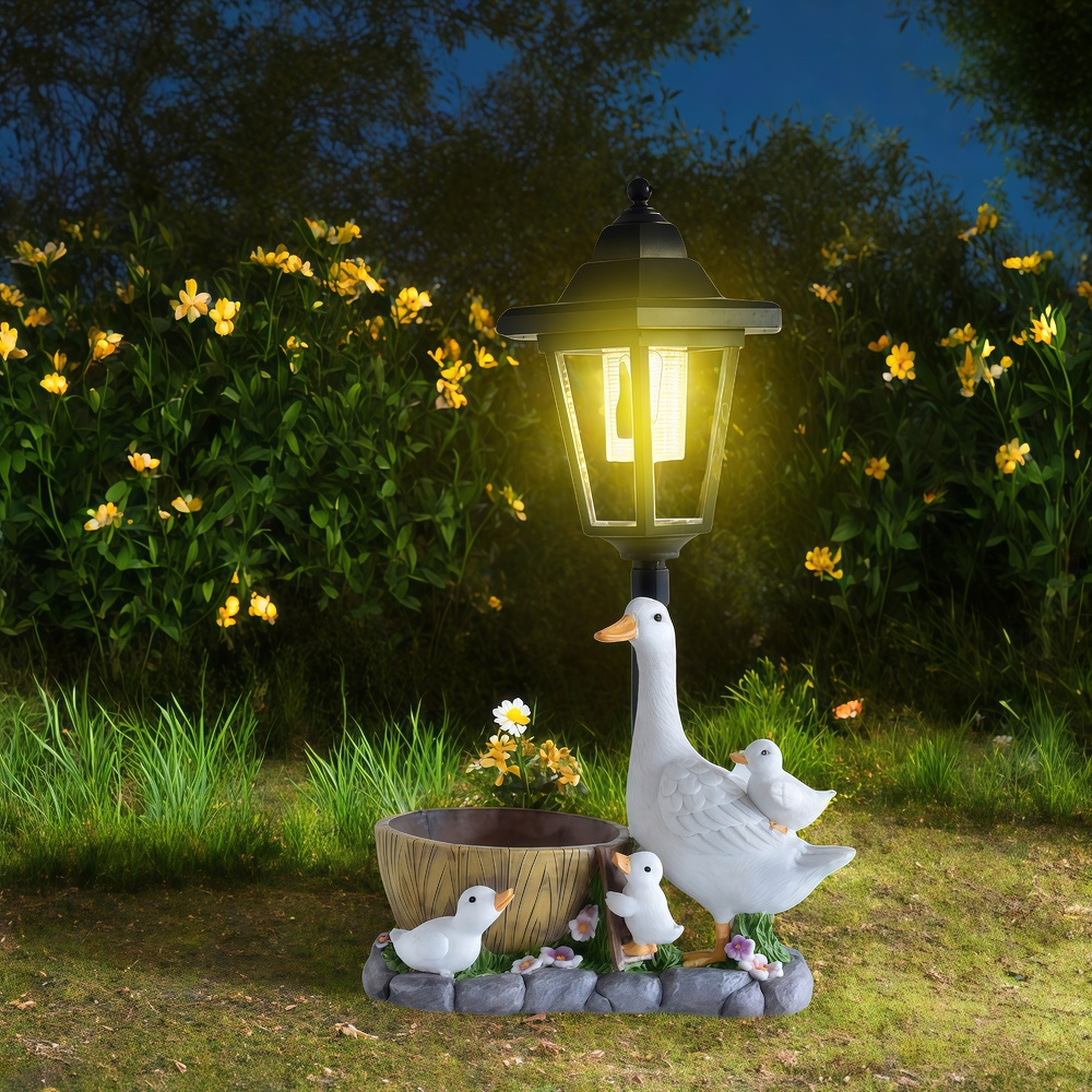 Solar Duck Night Light Garden  - Outdoor Lighting Manufacturers reseña y precio
