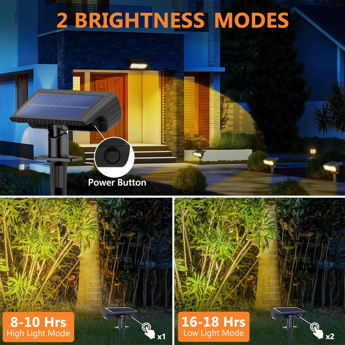 4 Pack Solar Landscape Spot Li - Outdoor Lighting Pathway reseña y precio