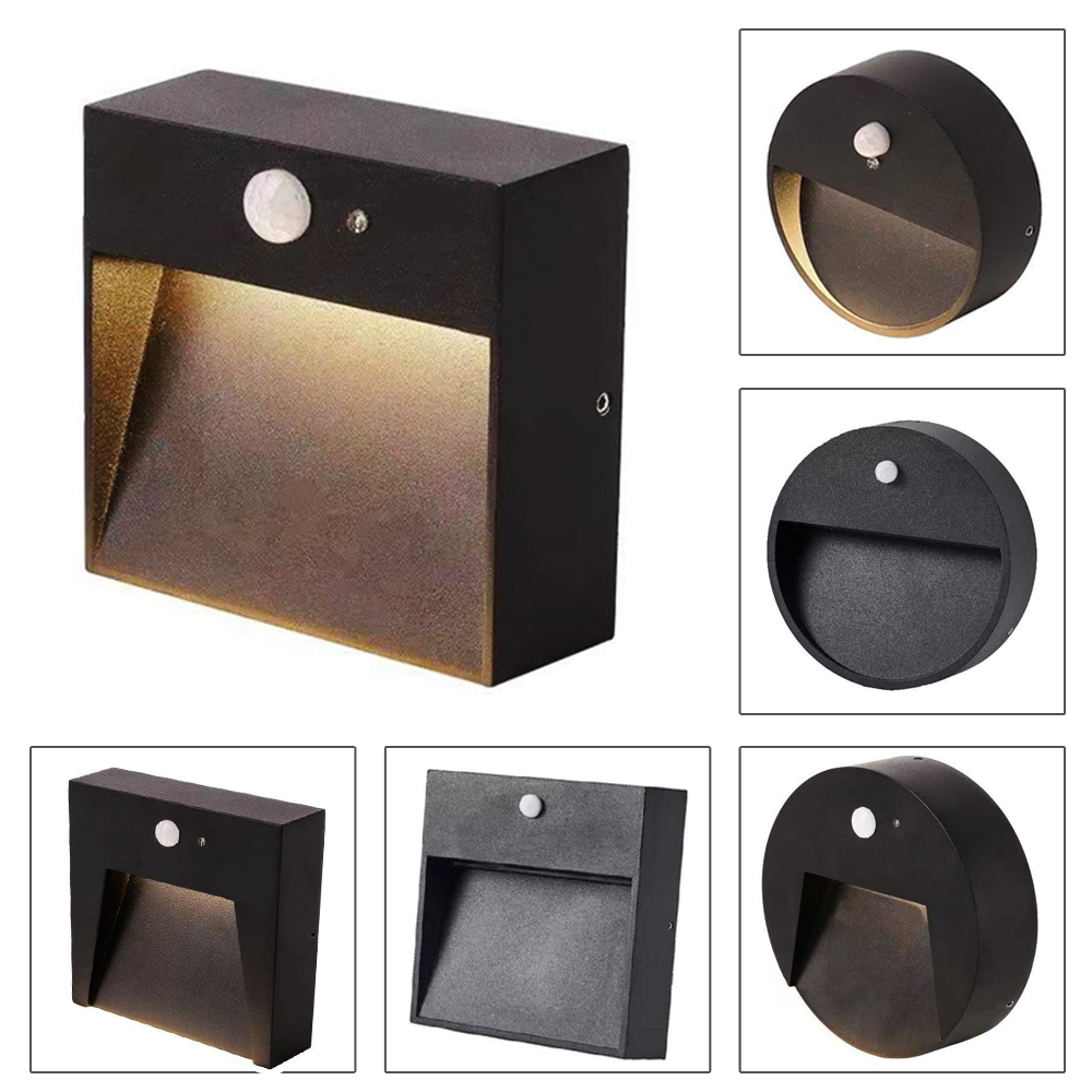 SANDIY Outside Stair Light Mot - Outdoor Yard Lighting Fixtures reseña y precio
