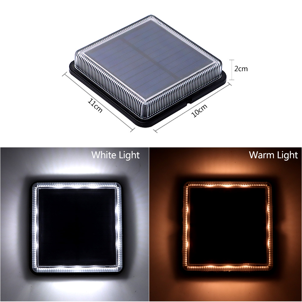 Solar Deck Light Outdoor Water - Outdoor Lighting Ground Fixtures reseña y precio