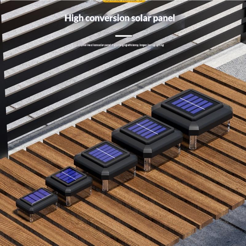 Solar LED Post Cap Light for O - Outdoor Lighting On Fence reseña y precio